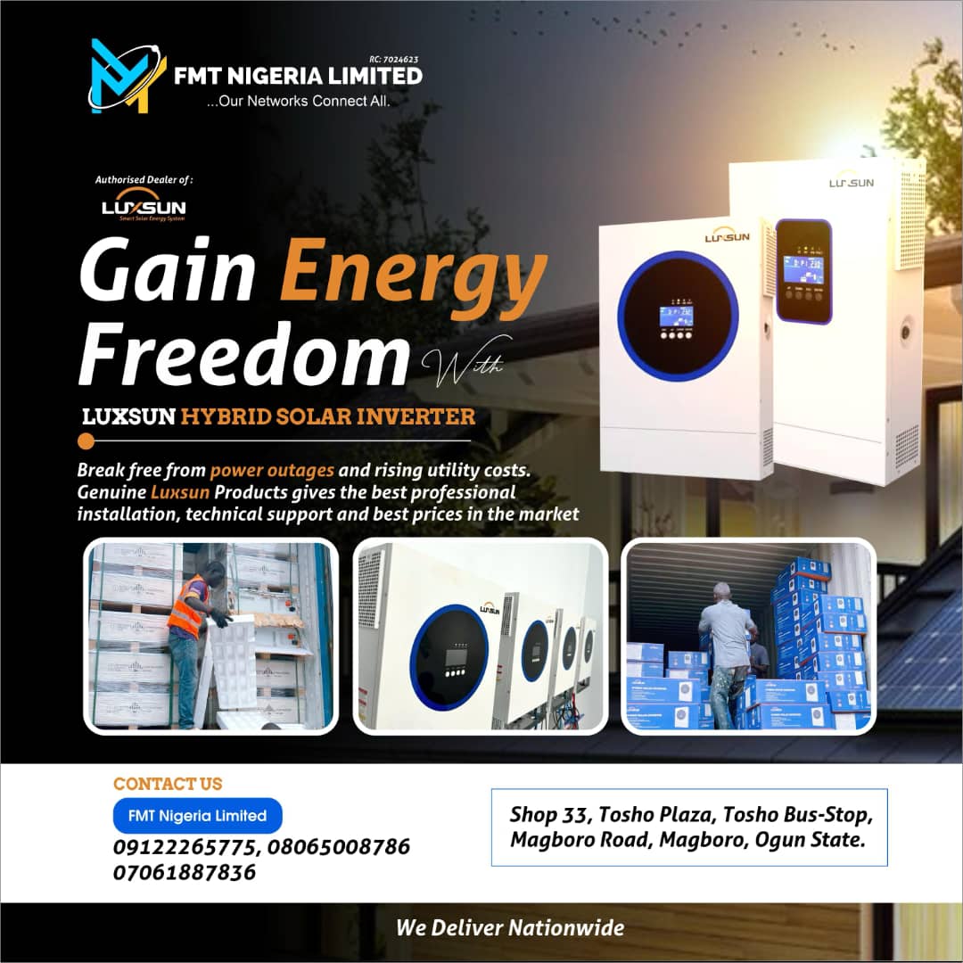 Luxsun solar product display