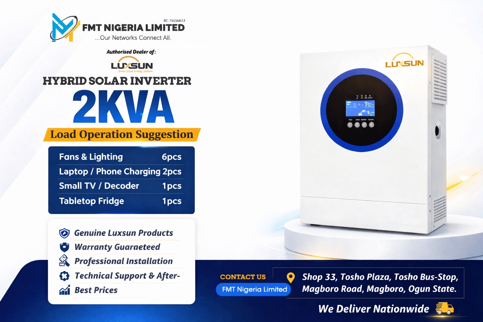 Hybrid Inverter 2.0kVA